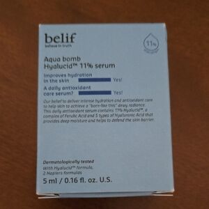Belif Aqua Bomb Hyaluronic Serum **Deluxe Sample Size .16oz**